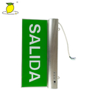 Rechargeable emergency sign emergency exit sign box emergency fire exit sign