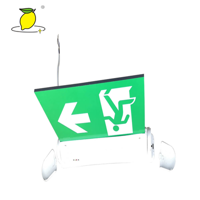 Green products led exit signs emergency lighting emergency led light rechargeable fire exit sign