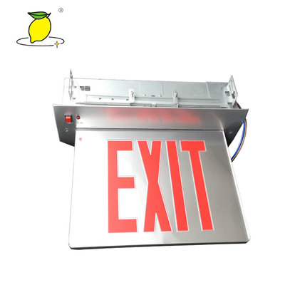 exit sign with emergency lighting led emergency sign