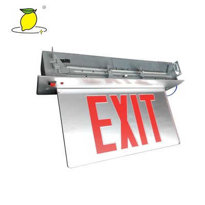 exit sign with emergency lighting led emergency sign
