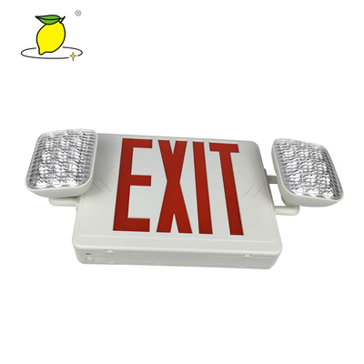 Automatic Charging Twin Spot Emergency Light , Ceiling Mounted Emergency Exit Lamp